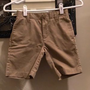 Land's End Khaki Uniform shorts